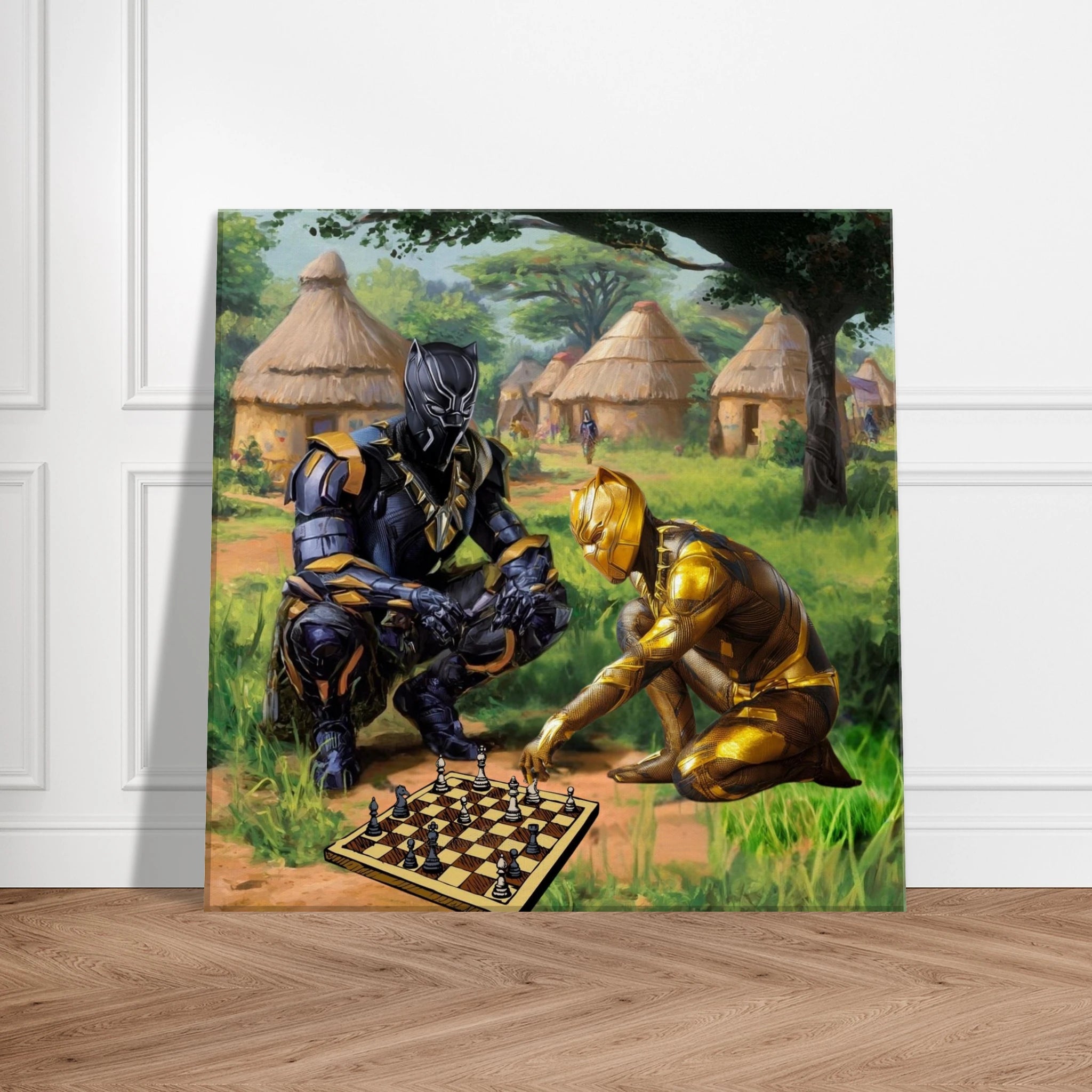Black Panther Vs Gold Panther Chess Game – Afi